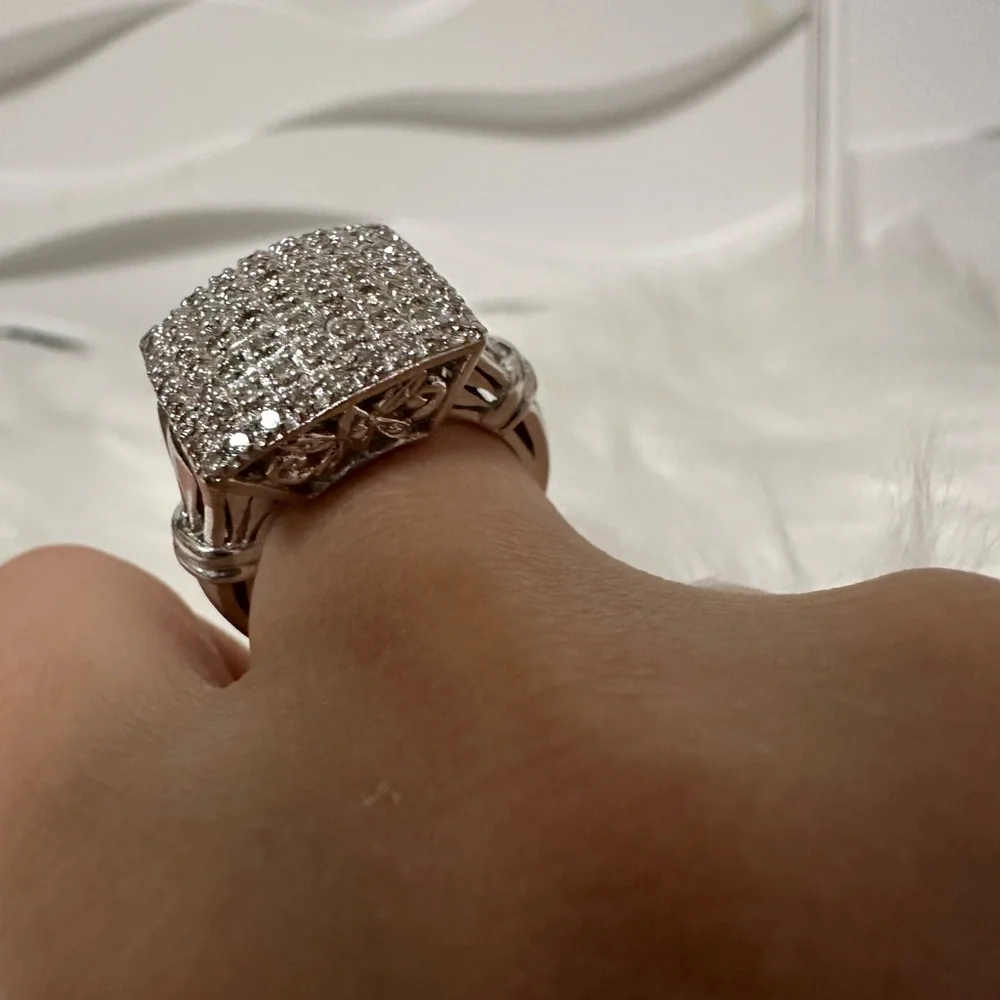 Elegant 14k Gold 1 carats Diamonds Ring 7